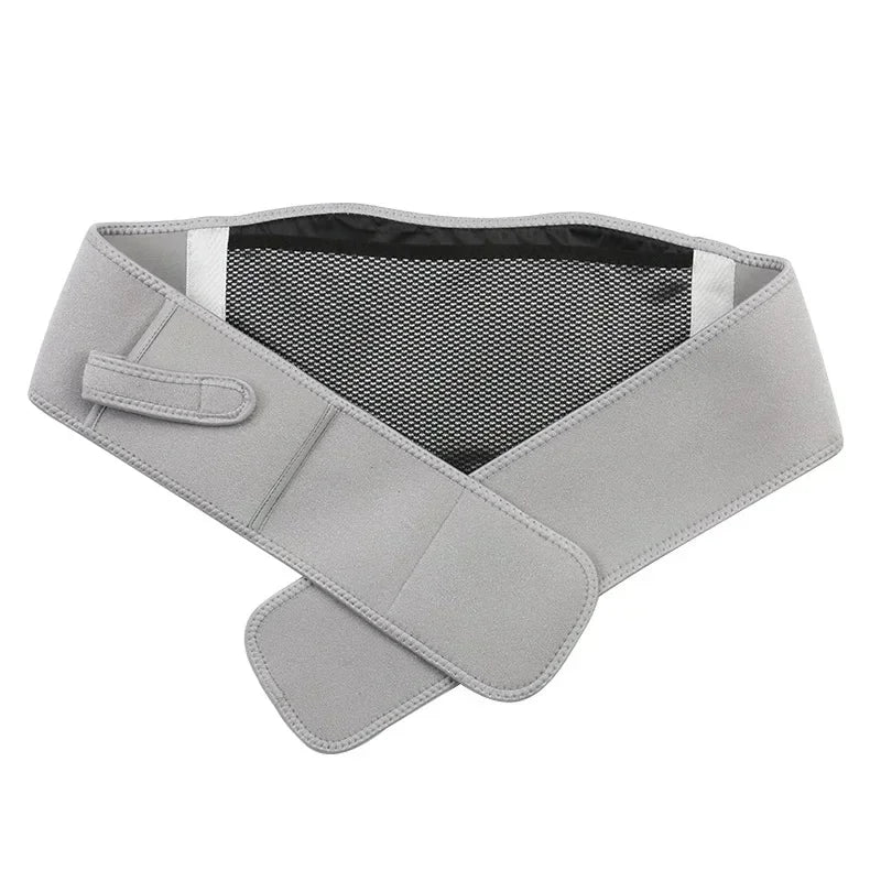 USB Heated Lumbar Support Belt with Massage by HitMyNeed