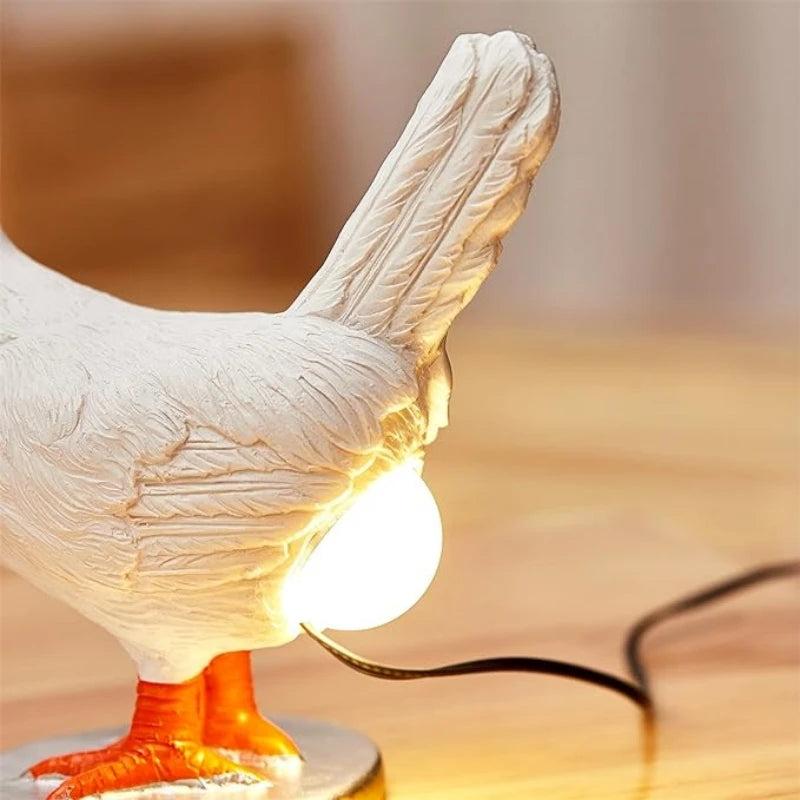 USB Hen Night Lamp with Glowing Egg by HitMyNeed