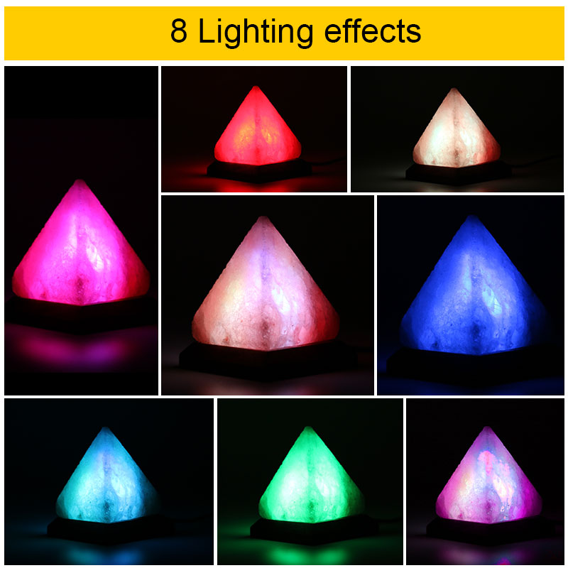 USB Himalayan Salt Rock Lamp with LED Colors by HitMyNeed