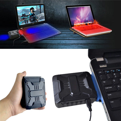 USB Laptop Cooling Fan Mini External Cooler by HitMyNeed