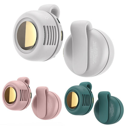 USB Leafless Hanging Neck & Clip-On Mini Fan by HitMyNeed