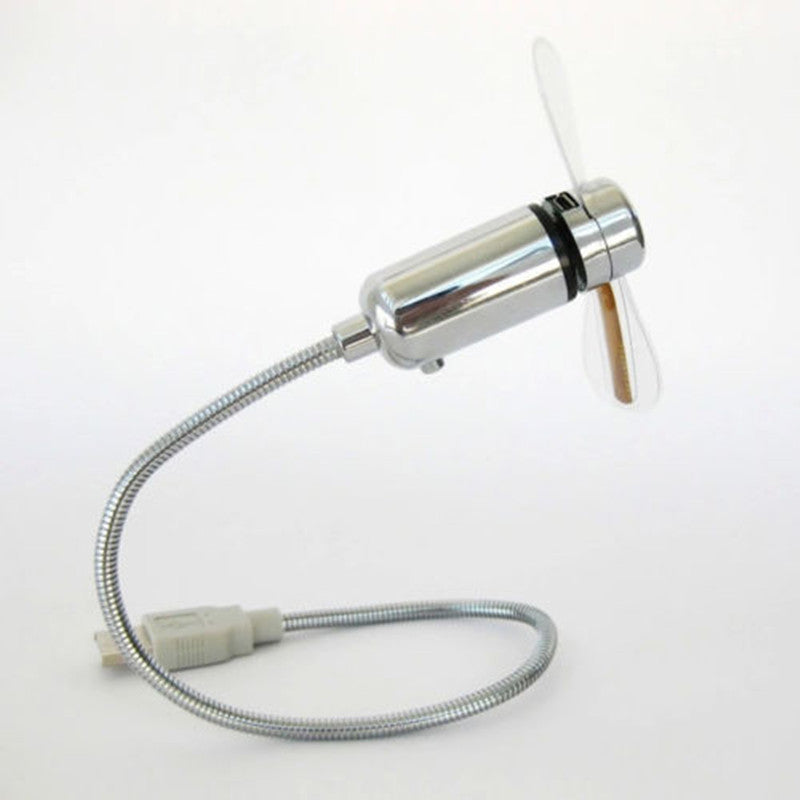 USB LED Fan Clock for Laptop and Desktop by HitMyNeed