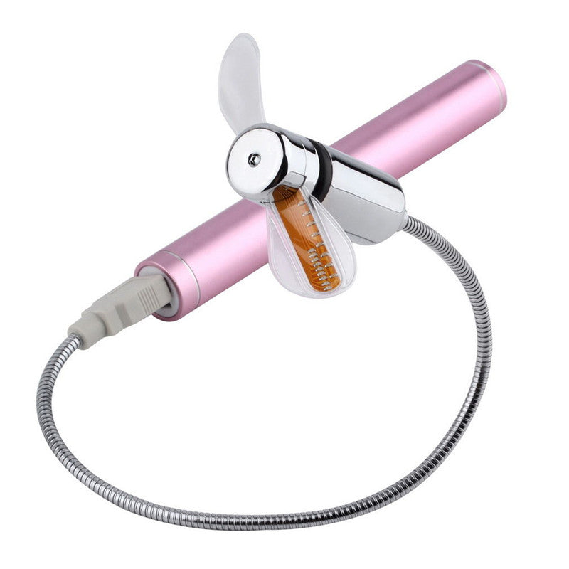 USB LED Fan Clock for Laptop and Desktop by HitMyNeed