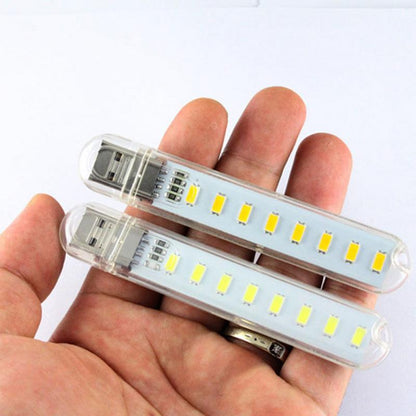 USB LED Night Light Lamp with Warm and White Modes by HitMyNeed