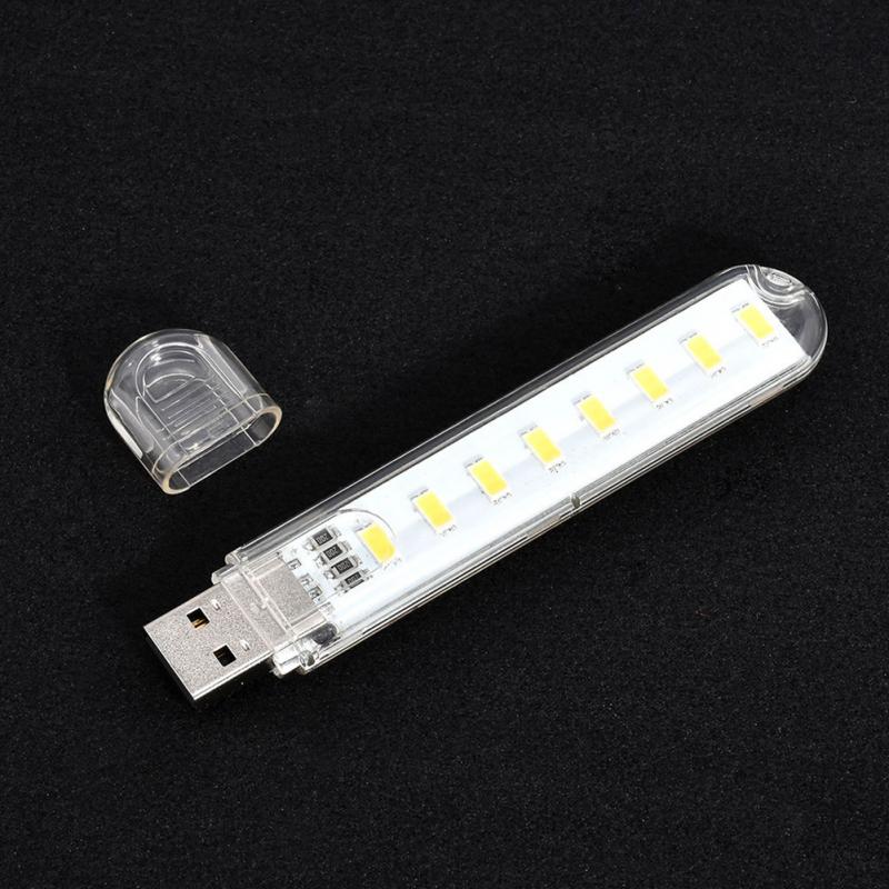 USB LED Night Light Lamp with Warm and White Modes by HitMyNeed