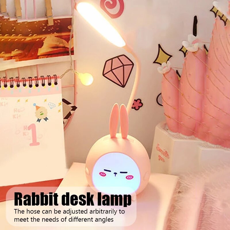 USB LED Rabbit Desk Lamp with Eye-Care Light by HitMyNeed