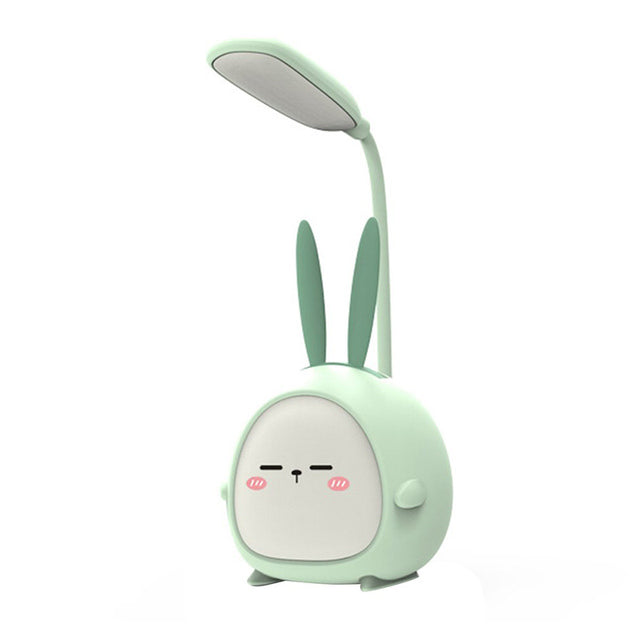 USB LED Rabbit Desk Lamp with Eye-Care Light green by HitMyNeed
