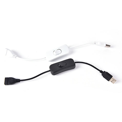 USB Male to Female Cable with On/Off Switch 28cm by HitMyNeed