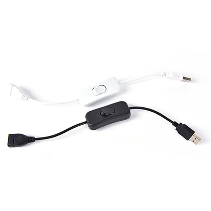 USB Male to Female Cable with On/Off Switch 28cm by HitMyNeed