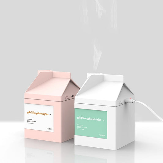 USB Milk Box Style Mini Humidifier 260ml by HitMyNeed