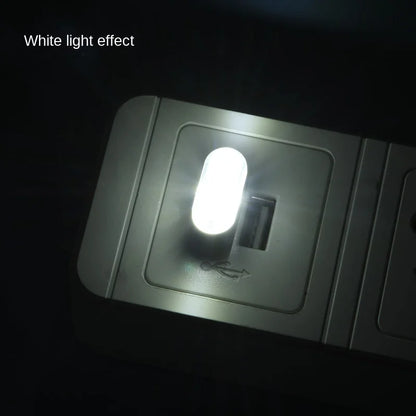 USB Mini LED Car Interior & PC Light, Plug & Play cold-white by HitMyNeed