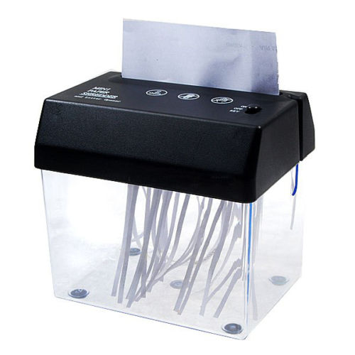 USB Mini Paper Shredder & Letter Opener 2-in-1 by HitMyNeed