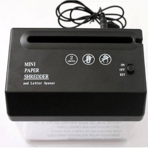 USB Mini Paper Shredder & Letter Opener 2-in-1 by HitMyNeed