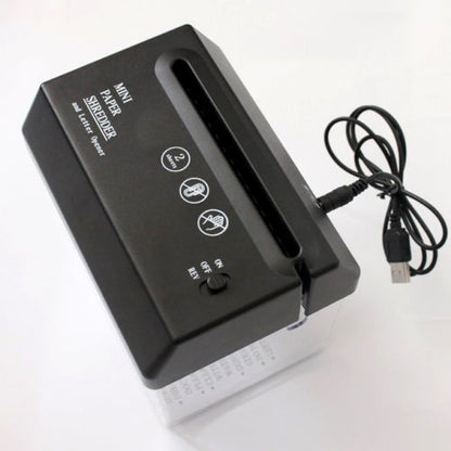 USB Mini Paper Shredder & Letter Opener 2-in-1 by HitMyNeed