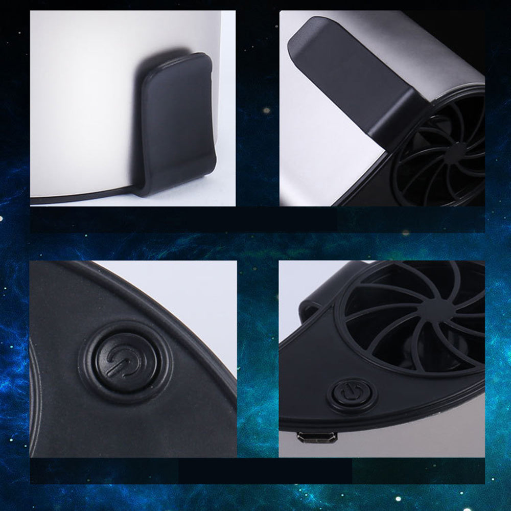 USB Mini Wearable Air Cooler Fan by HitMyNeed