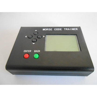 USB Morse Code Trainer with LCD Display by HitMyNeed