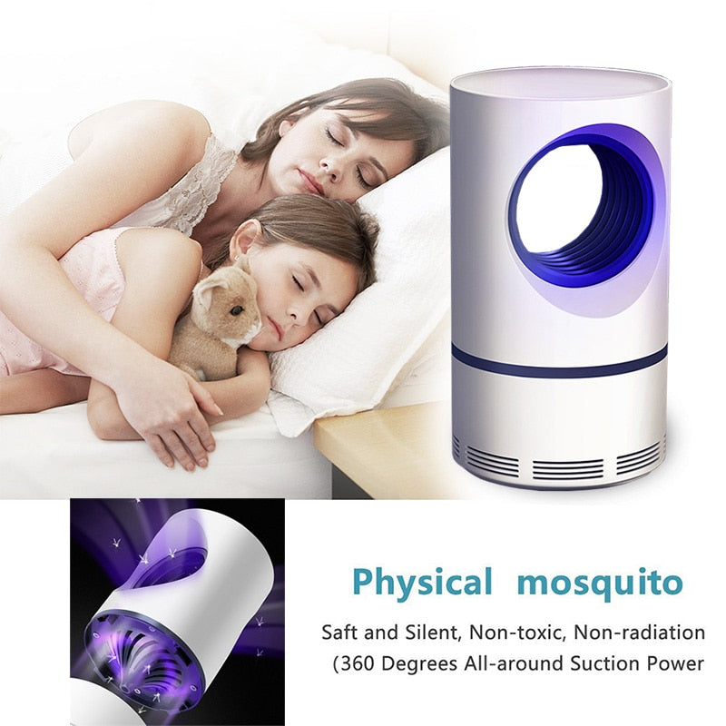 USB Mosquito Killer Lamp with UV Night Light by HitMyNeed