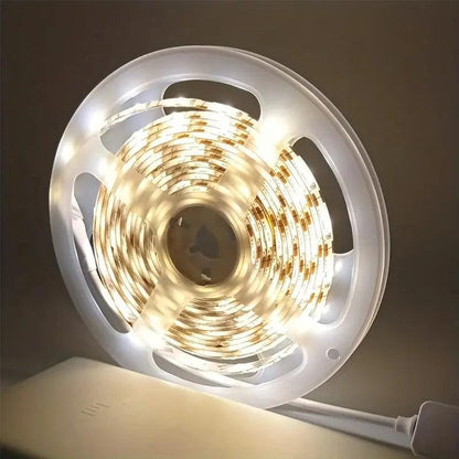 USB Motion Sensor LED Strip Light with Hand Wave Switch warm 3m by HitMyNeed