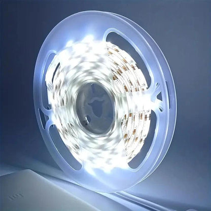 USB Motion Sensor LED Strip Light with Hand Wave Switch white 3m by HitMyNeed