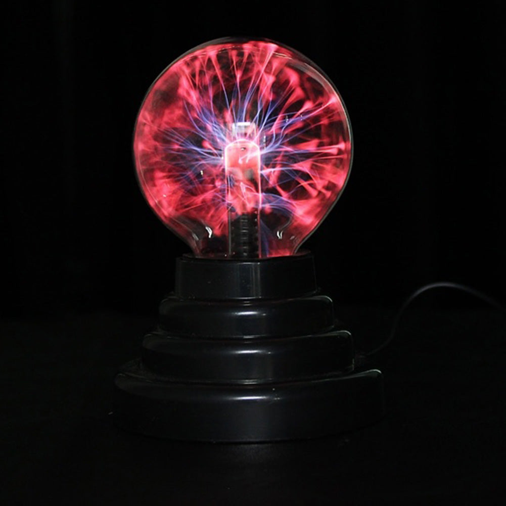 USB Plasma Ball Night Light Static Lamp 3-Inch by HitMyNeed