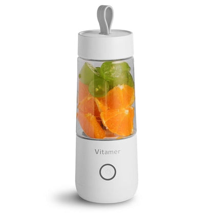 USB Portable Blender Bottle 350ml white by HitMyNeed