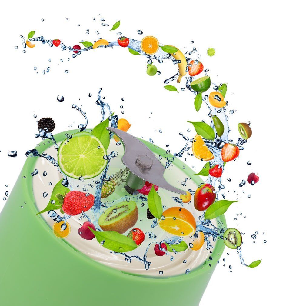 USB Portable Blender Fruit Juicer Bottle by HitMyNeed