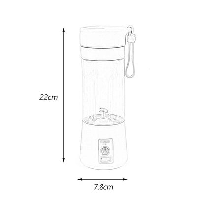 USB Portable Blender Fruit Juicer Bottle by HitMyNeed