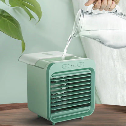 USB Portable Humidifier Cooling Fan with 3 Speeds by HitMyNeed