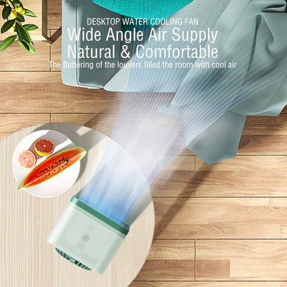 USB Portable Humidifier Cooling Fan with 3 Speeds by HitMyNeed