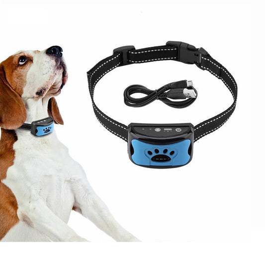 USB Rechargeable Anti Barking Dog Collar by HitMyNeed