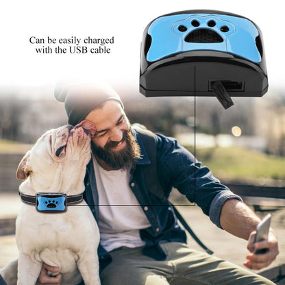 USB Rechargeable Anti Barking Dog Collar by HitMyNeed