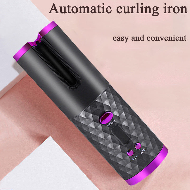 USB Rechargeable Automatic Hair Curler by HitMyNeed