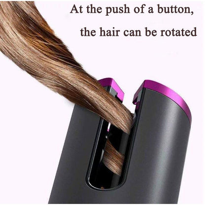 USB Rechargeable Automatic Hair Curler by HitMyNeed