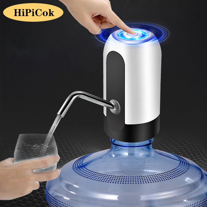 USB Rechargeable Automatic Water Bottle Pump by HitMyNeed