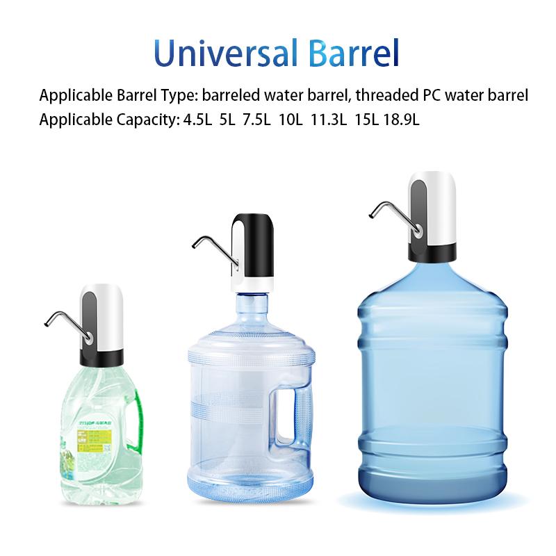 USB Rechargeable Automatic Water Bottle Pump by HitMyNeed