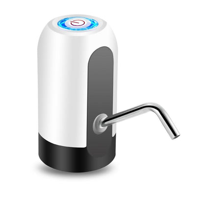 USB Rechargeable Automatic Water Bottle Pump white by HitMyNeed