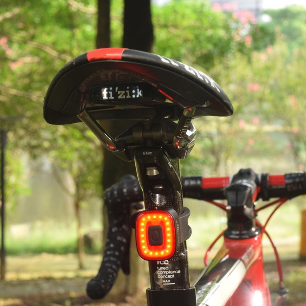 USB Rechargeable Bike Tail Light with Sensor by HitMyNeed