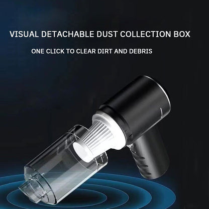 USB Rechargeable Car & Home Handheld Vacuum Cleaner by HitMyNeed