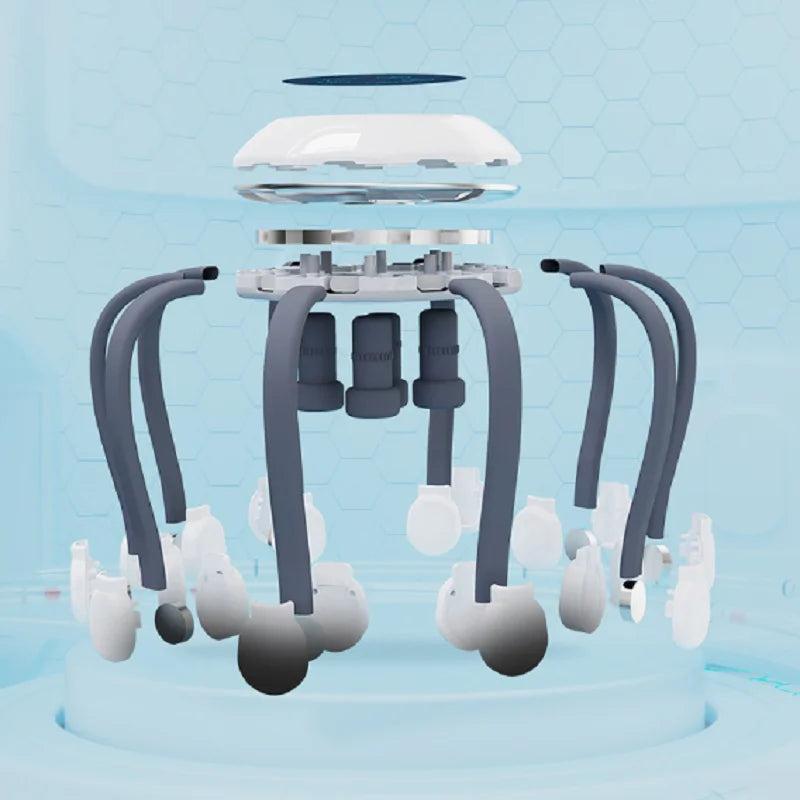 USB Rechargeable Electric Scalp & Head Massager by HitMyNeed