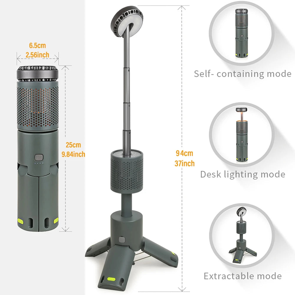 USB Rechargeable LED Camping Lantern IP65, 450 lm by HitMyNeed