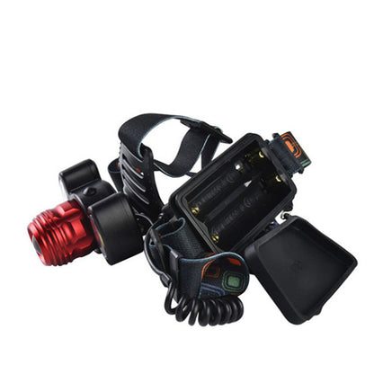 USB Rechargeable LED Headlamp, Waterproof, 4 Modes by HitMyNeed
