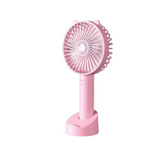 USB Rechargeable Mini Handheld & Desktop Fan by HitMyNeed