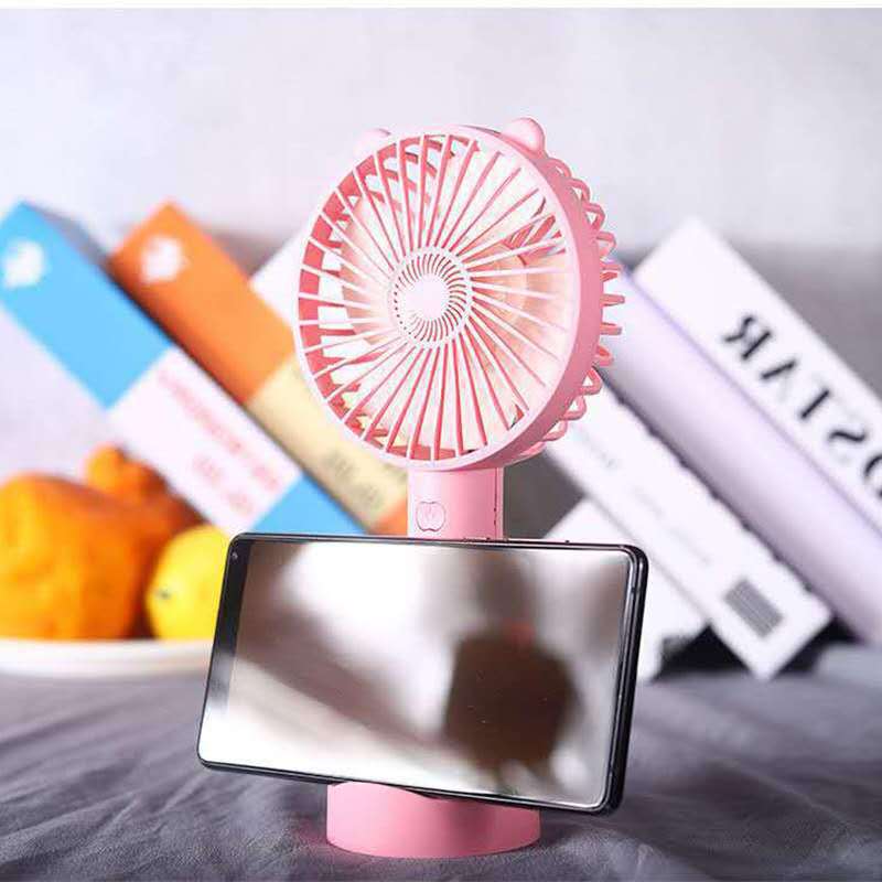 USB Rechargeable Mini Handheld & Desktop Fan by HitMyNeed