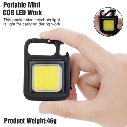 USB Rechargeable Mini LED Keychain Flashlight by HitMyNeed