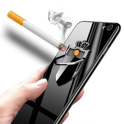 USB Rechargeable Phone Ring Lighter and Stand by HitMyNeed