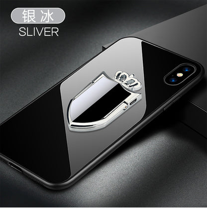 USB Rechargeable Phone Ring Lighter and Stand silver by HitMyNeed