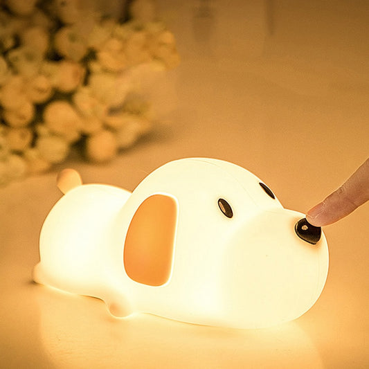 USB Rechargeable Puppy Night Light for Kids by HitMyNeed