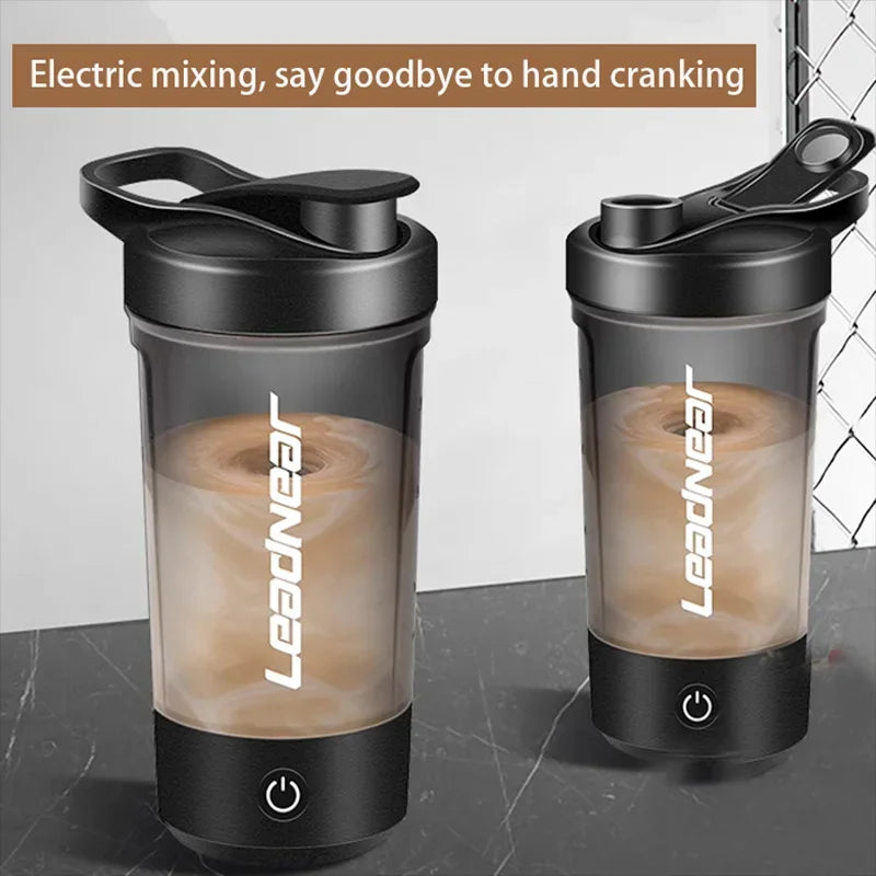 USB Self-Stirring Shaker Cup for Protein & Shakes by HitMyNeed
