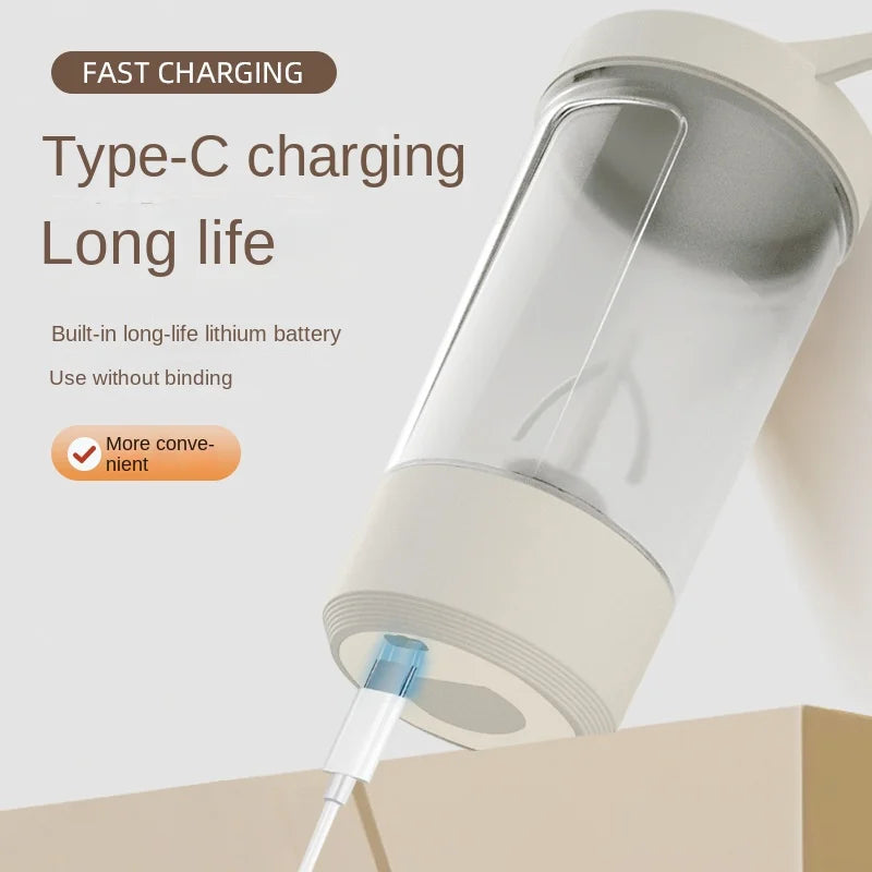 USB Self-Stirring Shaker Cup for Protein & Shakes by HitMyNeed