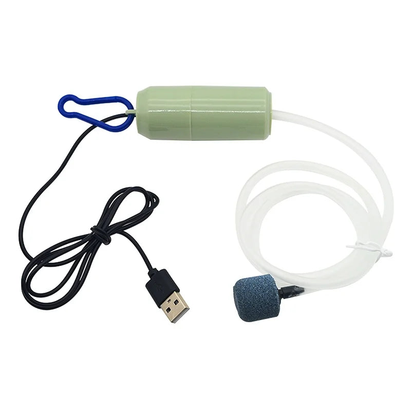 USB Silent Aquarium Air Pump Mini Oxygenator 5V by HitMyNeed